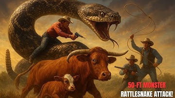 40-Foot Python SWALLOWS Baby Goat Alive — HEROES Cut It Open Just in Time! 😱🐍🔥