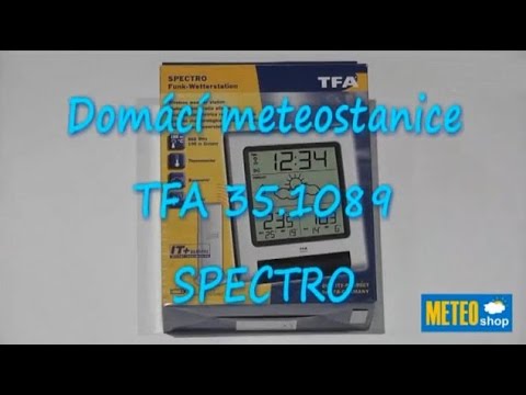 Meteostanice TFA 35.1089 SPECTRO - YouTube