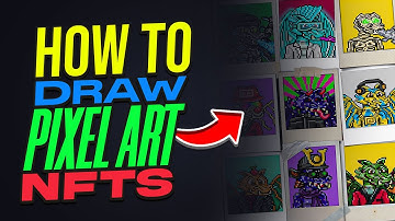 How To Draw Pixel NFTs 2025 (FOR FREE)