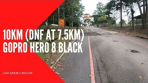 10km Run | Timewarp | dnf at 7.5km | GoPro Hero 8 Black | Garmin Forerunner 245 Music | UTM