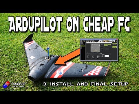 Easy Ardupilot on Omnibus Series: 3. Installing into the wing and final setup before maiden