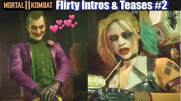 MK11 Flirty Intros & Teases (Updated Relationship Dialogues) - Mortal Kombat 11