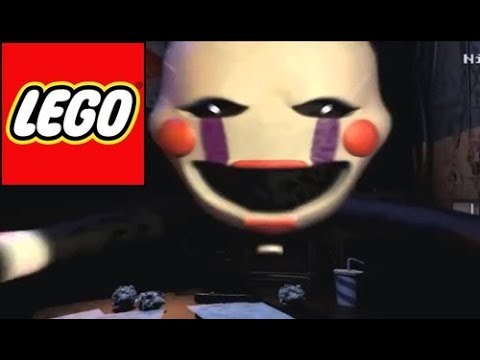 How to Build LEGO FNAF Puppet (Marionette) & Phantom Puppet 