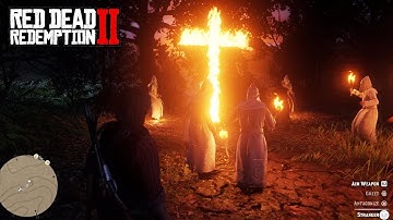 Red Dead Redemption 2 - KKK Clan Funny Moment