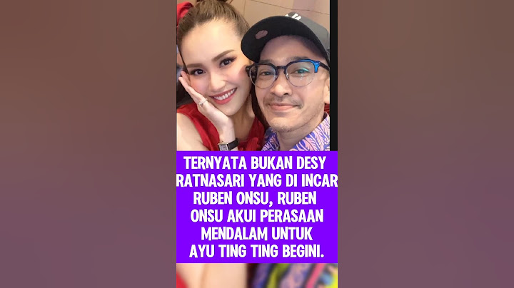 Ruben mulai terang terangan ke ayu #rubenonsu #ayutingting #raffiahmad #sarwendah