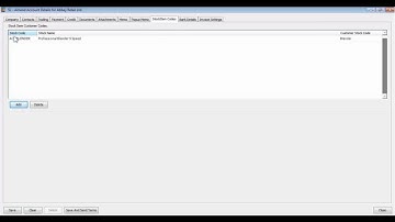 Customer Stock Codes for Sage 200 Demo