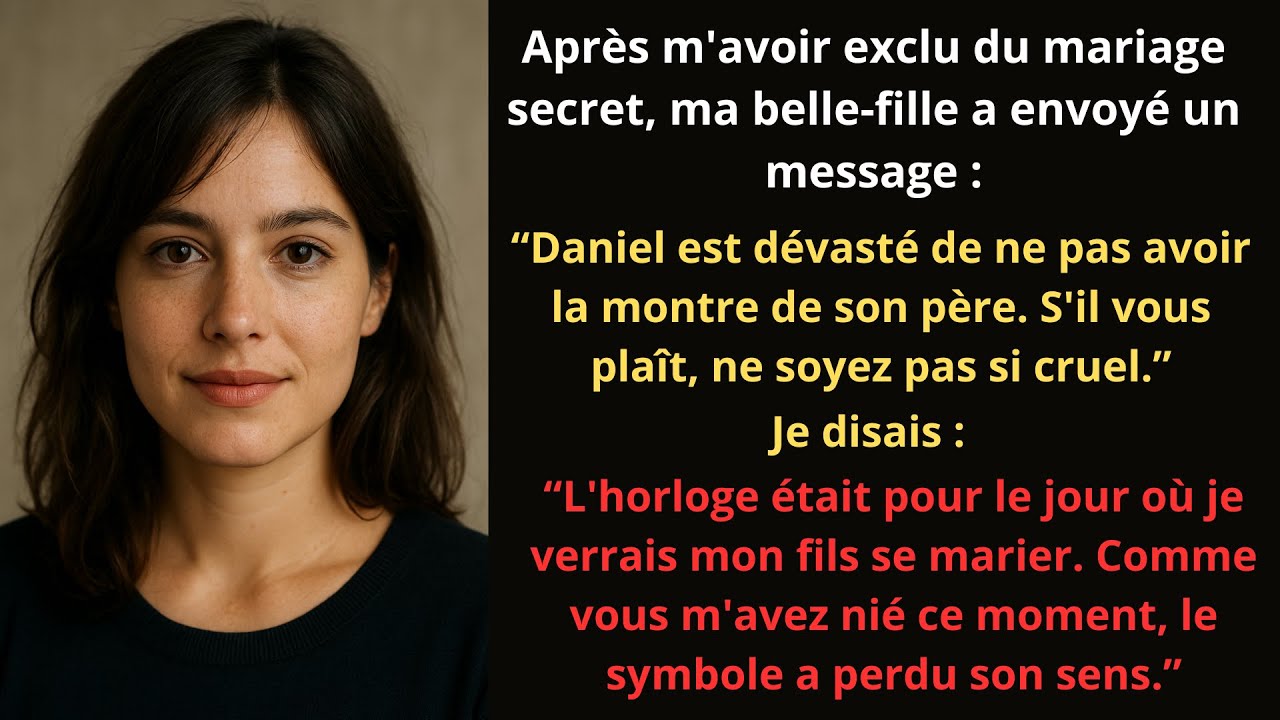 Mariage secret ? J'ai découvert de la pire façon possible !!!