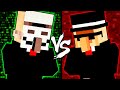 Hackillager vs. Admillager - Minecraft