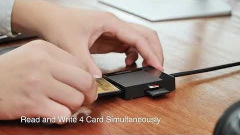 UGREEN 4 IN 1 USB 3.0 CARD READER  30333