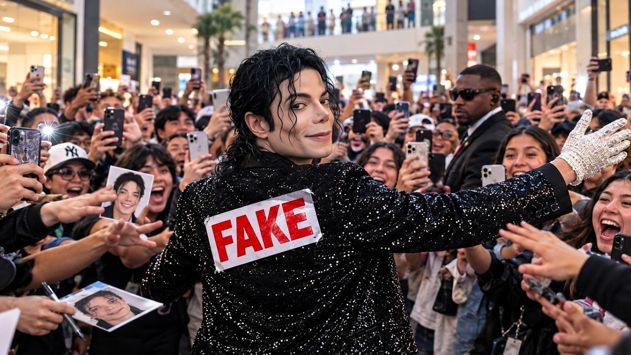 Fake Michael Jackson Prank *Mall Shutdown*