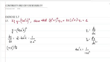 If y = (tan–1 x)^ 2 , show that (x 2 + 1)^2 y 2 + 2x (x 2 + 1) y 1 = 2; class 12, imp Q