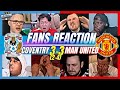 Man united fans reaction to coventry 2334 man united  fa cup