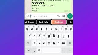 Font Keyboard android app - Write stylish texts with fancy fonts screenshot 3