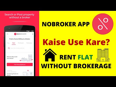 How To Find Flat Using NoBroker App, Rent Par Ghar Kaise Le Ya De?