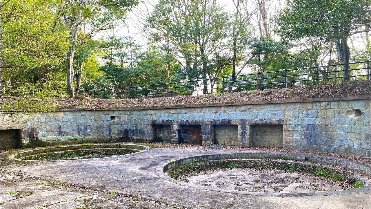 2024年3月30日広島県江田島観光！まるでラピュタの世界〜戦争遺跡！三高山砲台跡地！