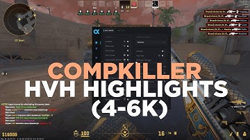 #CS2 HvH Highlights (4-6K) BARMAN ft. Compkiller #Compkiller