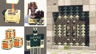 Minecraft 1.19: Reinforced Deepslate build ideas + Wall designs and Floor patterns