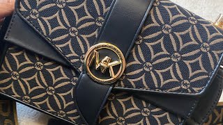 Unboxing Michael Kors Greenwich Medium Studded Saffiano Leather