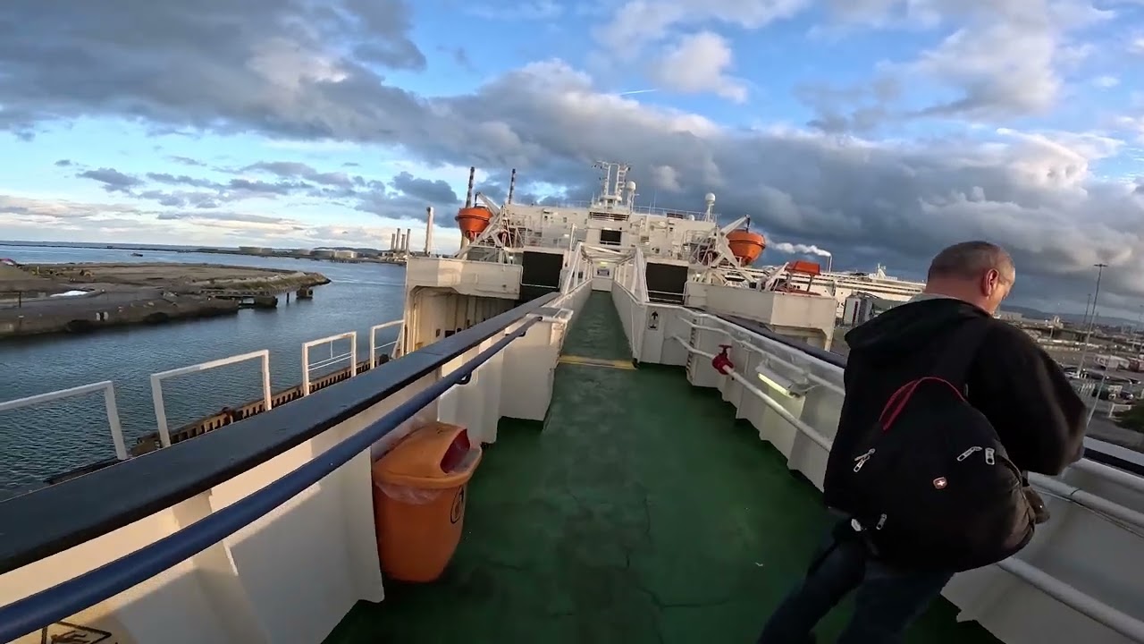 Dublin Liverpool P&O Ferry Crossing With Truck 2024 #ferry #scania #liverpool