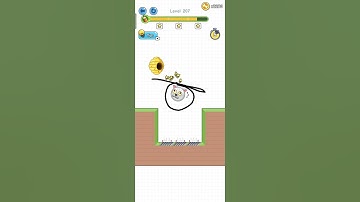 how to complete level 207 || save the doge #youtubeshorts #shorts #dog #gaming #trending #viral