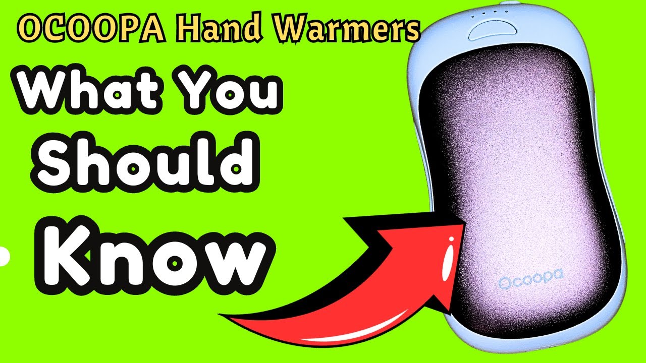 OCOOPA Rechargeable Hand Warmers, True Double Warmth