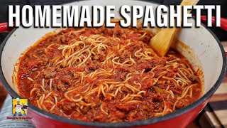 Make Homemade Spaghetti from Scratch