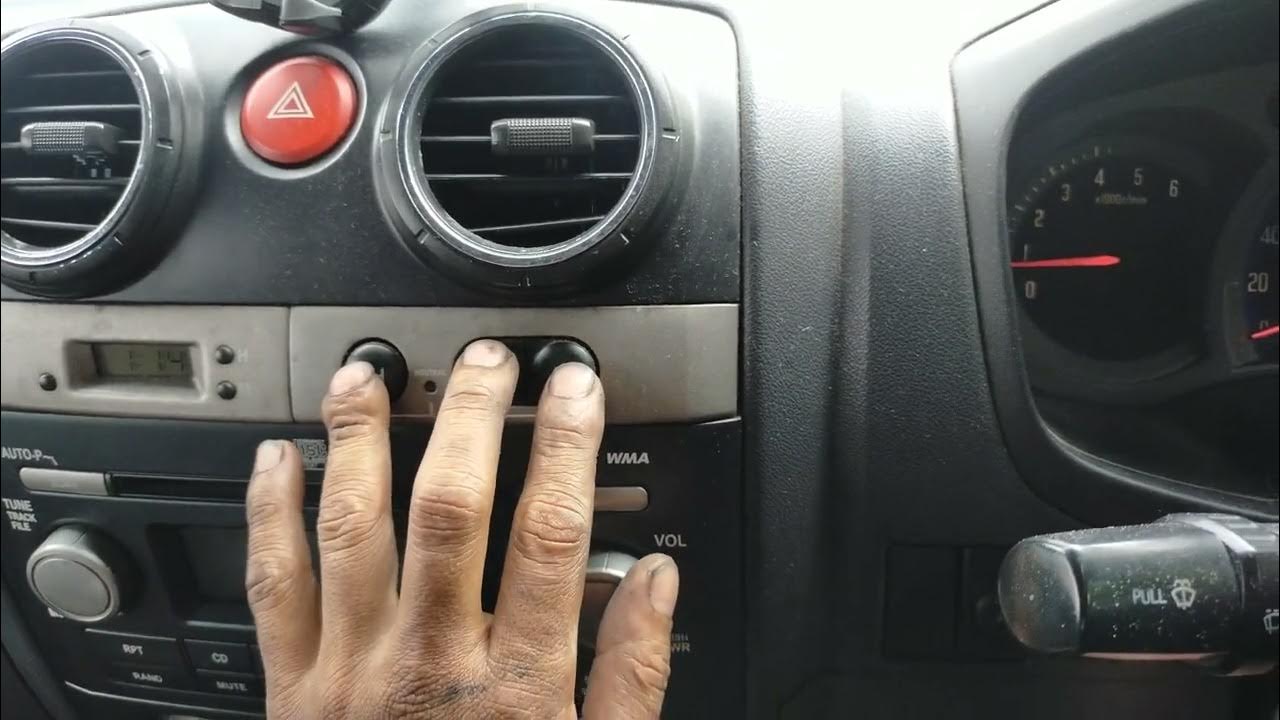 Isuzu D'Max cara reset 'check 4wd' YouTube