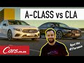 Mercedes CLA vs Mercedes A-Class Sedan Review - What's the difference?