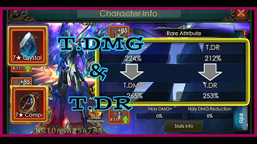 UPGRADE T.DMG 41%+ & T.D.R 41%+  || LEGACY OF DISCORD🔥
