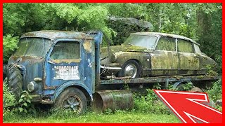 WOW! Abandoned Citroën DS - Most Amazing Find a Very Rare Vintage car