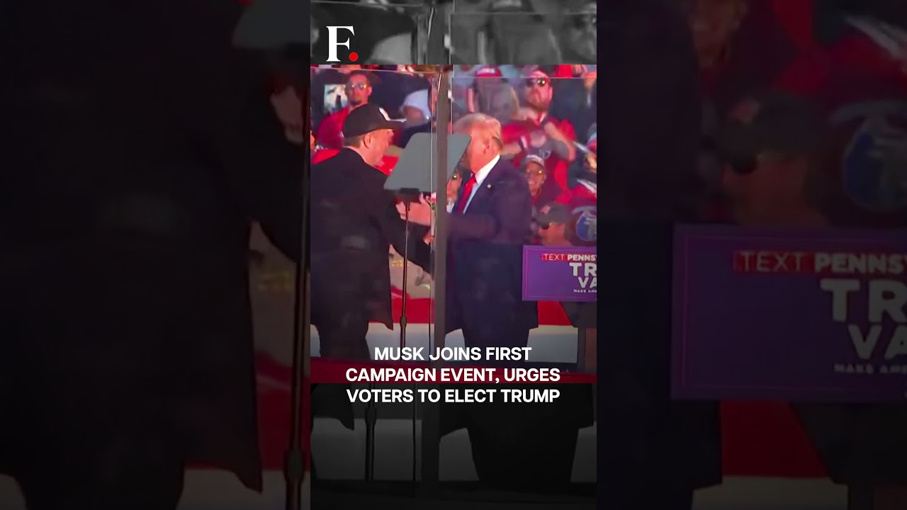 Elon Musk Joins Donald Trump's Rally At Site Of Assassination Attempt ...