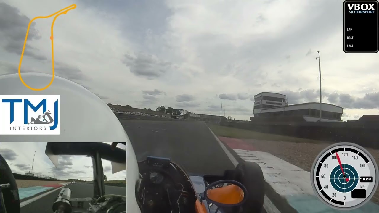 Historic formula ford 2000 Mallory park race 2 25’ HSCC