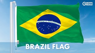 Brazil 150D Printed Flag EC