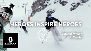 FWT X SCOTT: Heroes inspire Heroes Ep 4 - Zuzanna Witych in Verbier