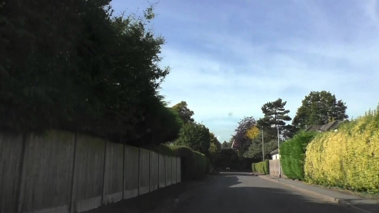 Driving On Bromwich Road, Coventry Avenue, Whites Road & Malvern Road, Worcester, England