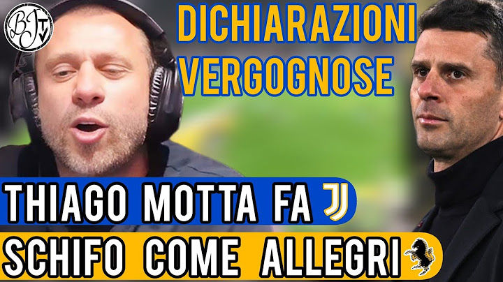 Cassano : Thiago Motta fa schifo come Allegri | Dichiarazioni vergognose