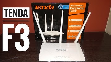 Tenda Router F3 | PC Configuration | Easiest method | full guide video