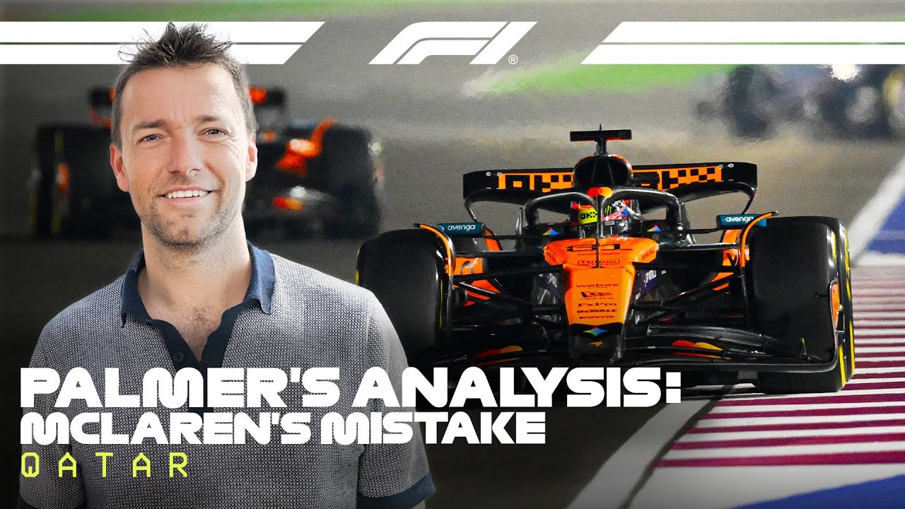 A Closer Look At McLaren's Costly Error In Qatar | Jolyon Palmer’s F1 TV Analysis