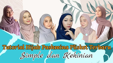 Tutorial hijab pashmina plisket terbaru || Hijab tutorial pashmina simple |Kumpulan tutorial menarik
