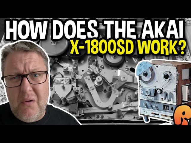 Akai RTR Teardown! How does this work? #reeltoreel #akai #vinyl #fyp 