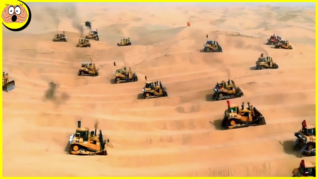 Ce Que la Chine Construit dans le Désert Choque le Monde Entier !