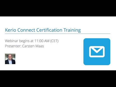 Kerio Connect Certification Training