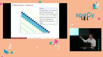 Giannis Daras: Improving sparse transformer models for efficient self-attention (spaCy IRL 2019)