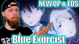 Blue Exorcist Season 4 & 5 OP & ED Reaction 🔥 | First Time Hearing These INSANE Songs!