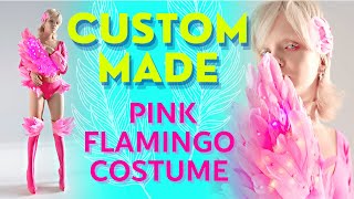 Custom made Flamingo Costume for Mrs. America contest by ETERESHOP