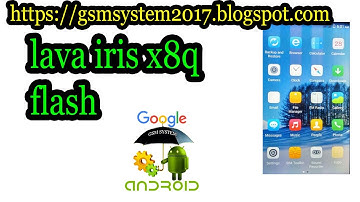 lava iris x8q flash