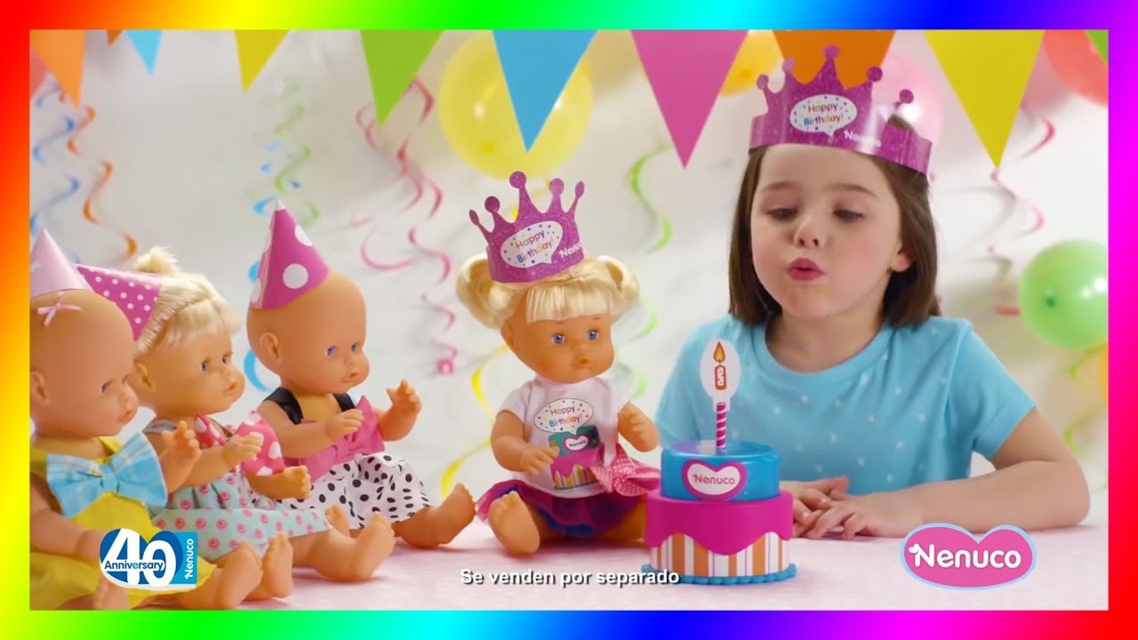Nenuco Cumple Años💕Nenuco 💕anuncios de juguetes en español |Kids Time TV - YouTube