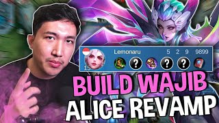 SEKARANG ALICE BUILDNYA HARUS KAYAK GINI !! - Mobile Legends #MLBBIDCreator