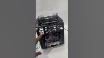 Dual CIS & Dual Pocket Note Counting Machine | High-Speed & Accurate Currency Counter #trending