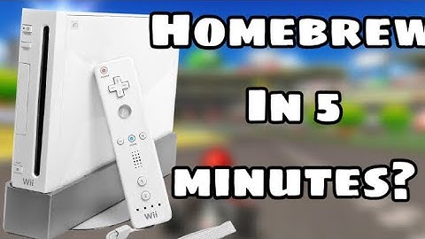 How To Homebrew A WII In Under 5 Minutes